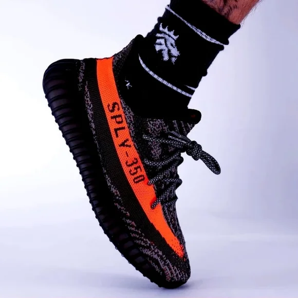 New adidas Yeezy Boost 350 V2 Carbon Beluga Men's Size 9.5 - Picture 11 of 11